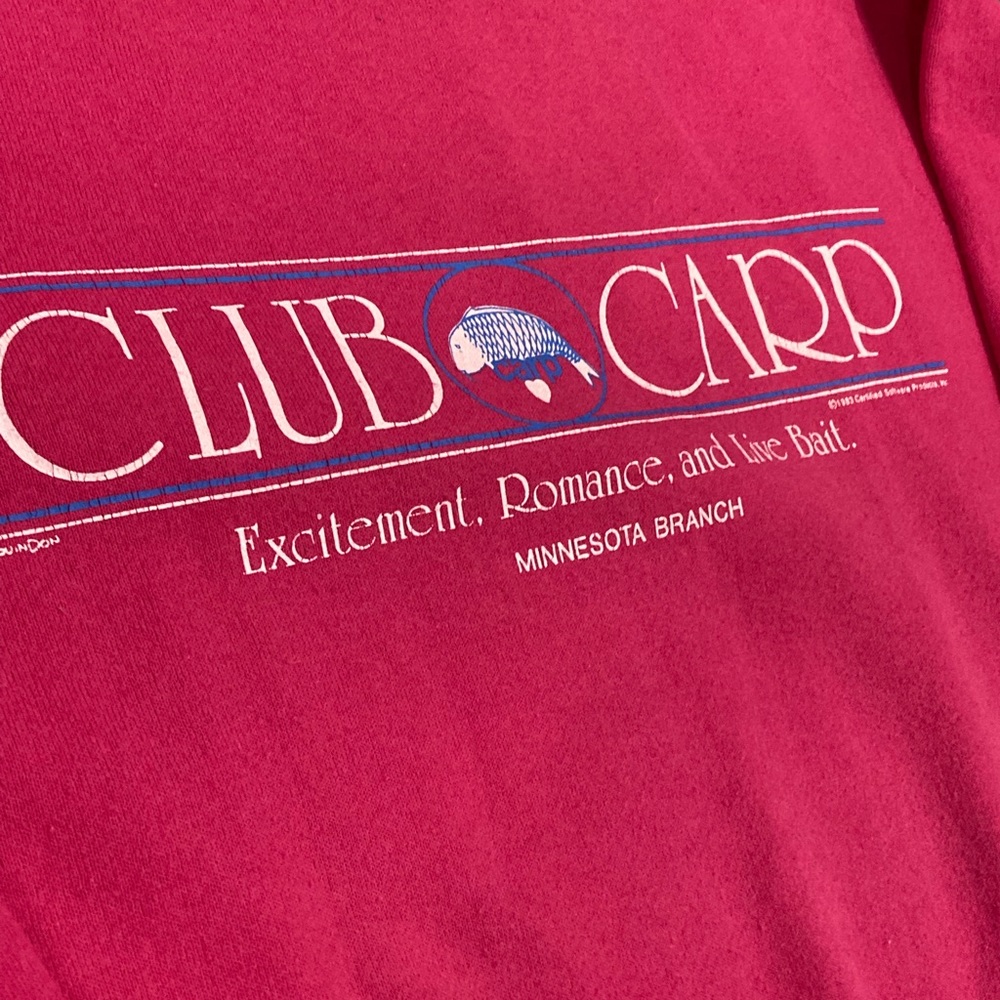 Vintage Jerzees Club Carp Minnesota Sweatshirt